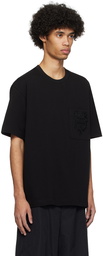 Solid Homme Black Pocket T-Shirt