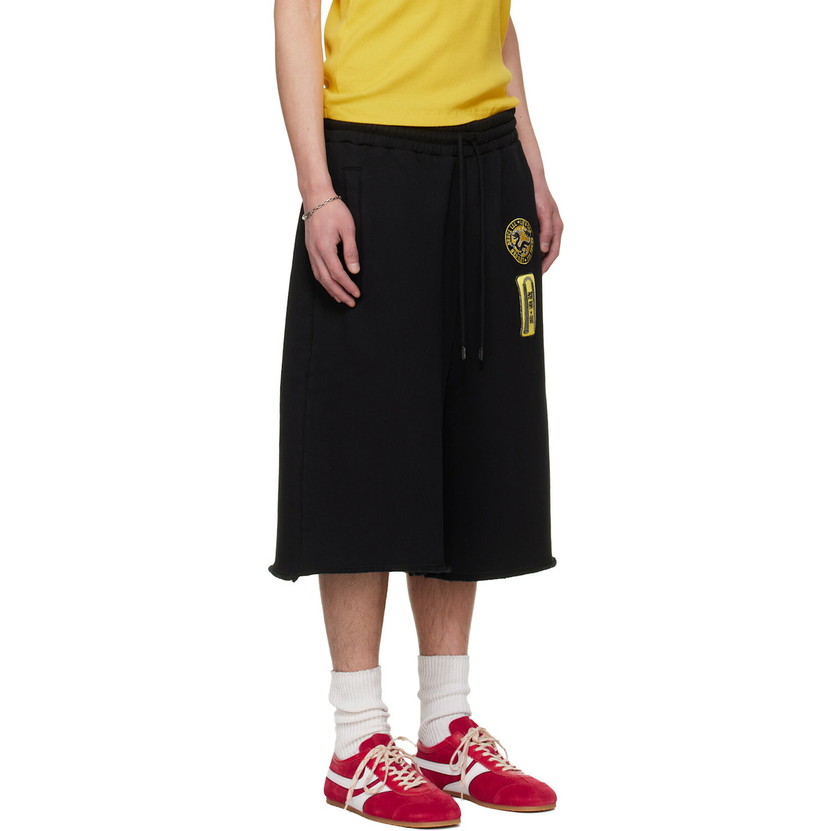 LU'U DAN BRUCE LEE x LỰU ĐẠN Black Zoku Shorts