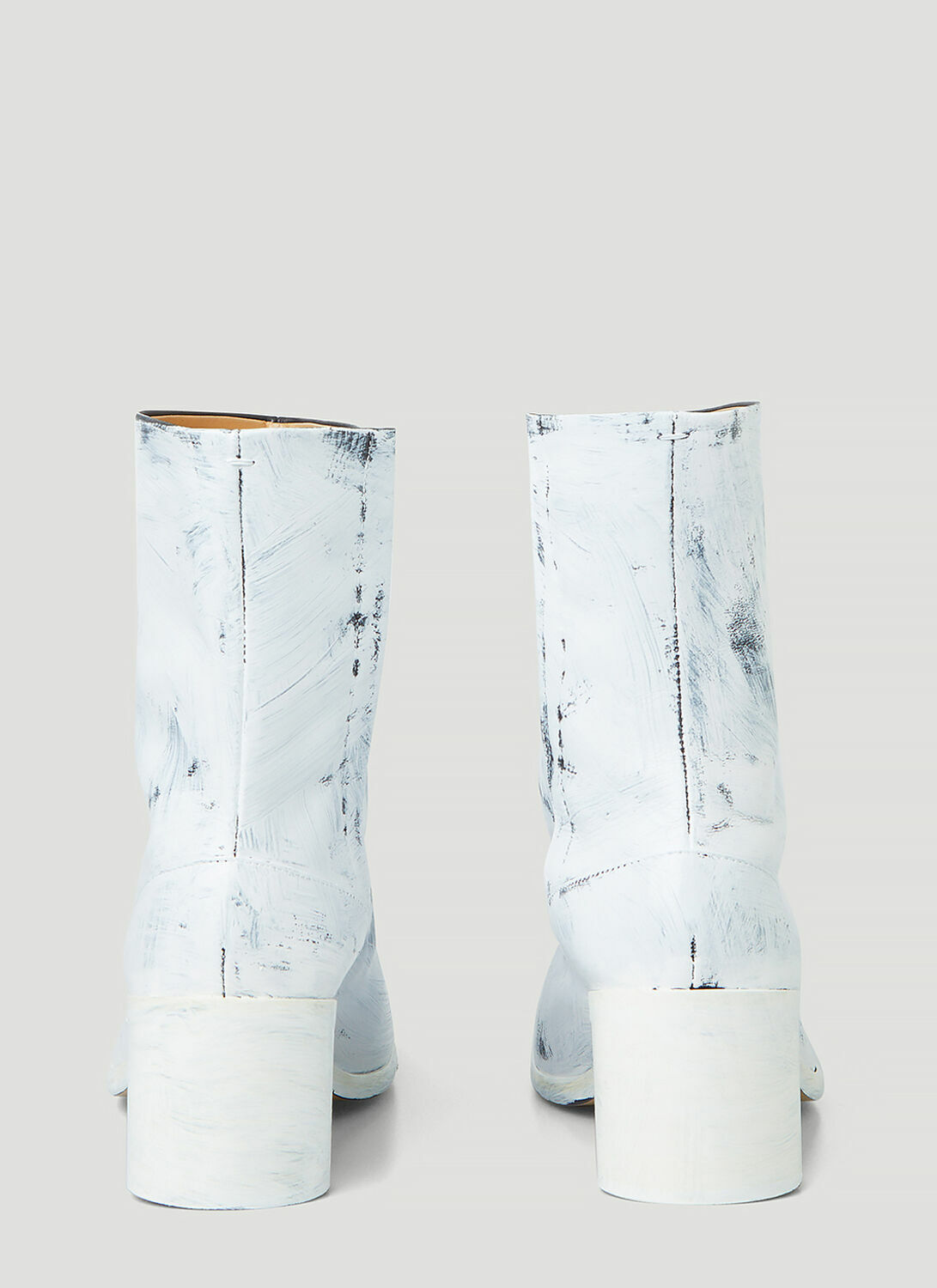 Maison Margiela Tabi Painted Ankle Boots