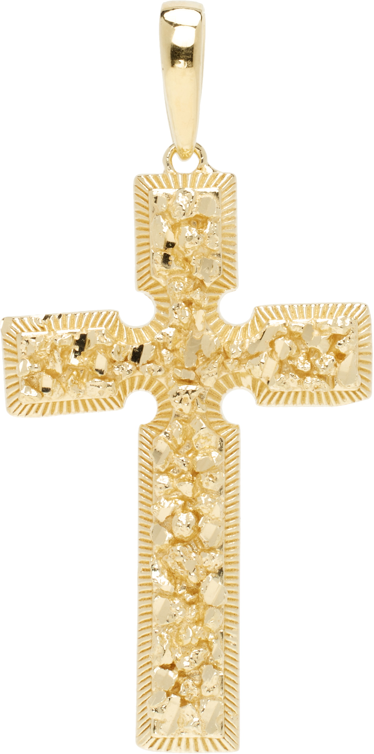 Veneda Carter SSENSE Exclusive Gold VC005 Signature Necklace Veneda Carter SSENSE Exclusive Gold VC005 Signature Necklace
