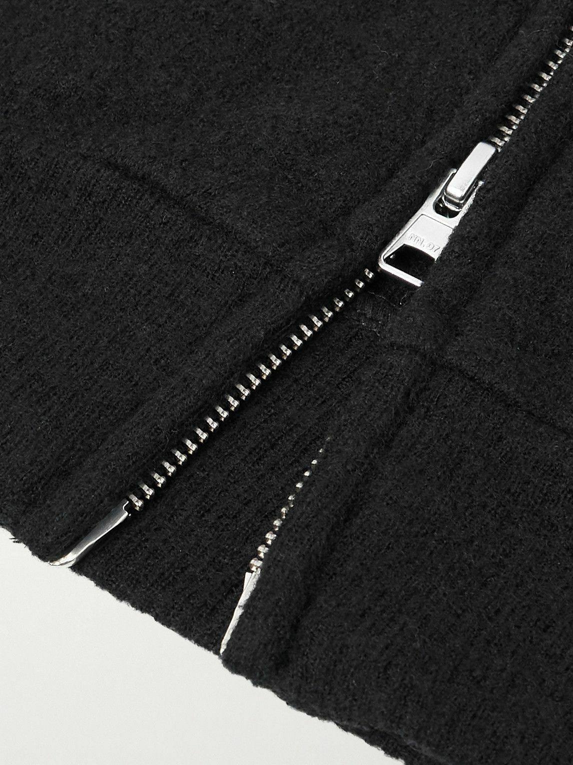 NN07 - 6398 Merino Wool-Felt Jacket - Black