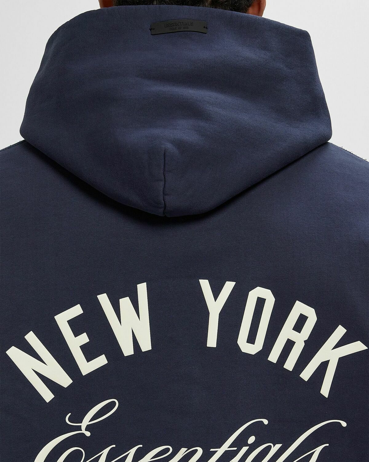 Fear of God Essentials YANKEES SPORT HOODIE Black Mens Hoody Fear 