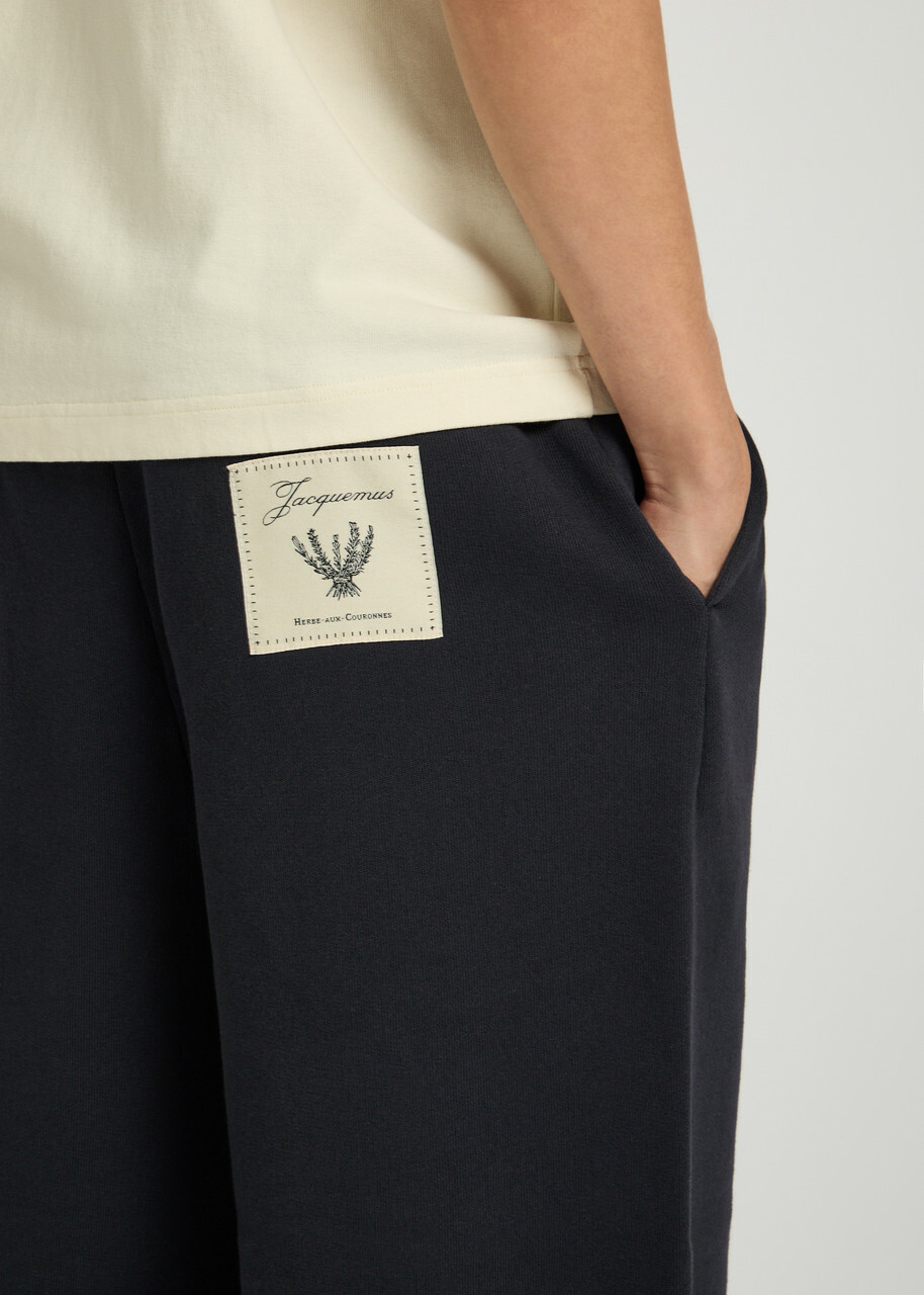 Jacquemus Le Jogging Torneo Cotton Sweatpants Navy