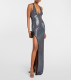 The Sei Embellished jersey gown