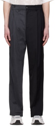 Feng Chen Wang SSENSE Exclusive Black & Gray Trousers