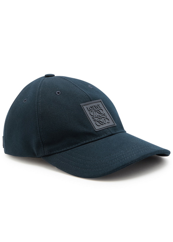 Photo: Loewe Anagram Canvas cap - Navy - One Size