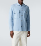 Allude Wool and cashmere overshirt
