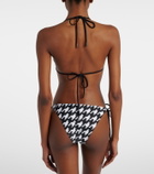 Perfect Moment Houndstooth bikini top