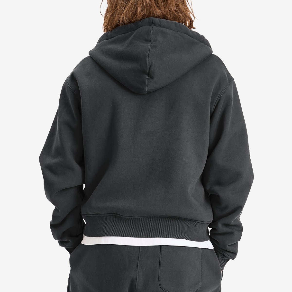 Patta Men's Classic Zip Hoodie in Forged Iron