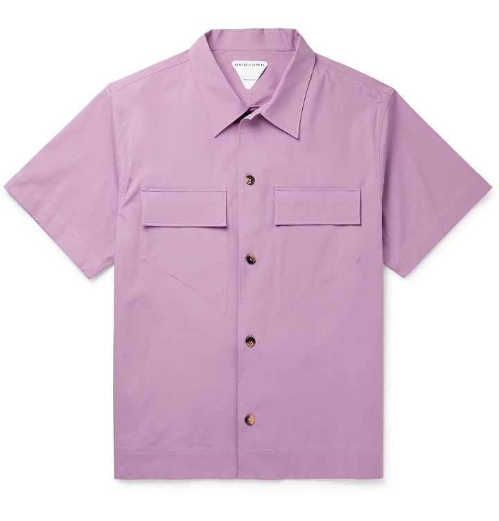 Photo: BOTTEGA VENETA - Stretch-Cotton Shirt - Purple