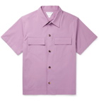 BOTTEGA VENETA - Stretch-Cotton Shirt - Purple