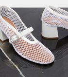Alaïa Babies mesh Mary Jane pumps