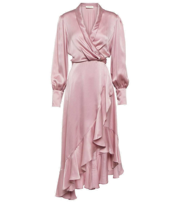 Photo: Zimmermann Silk wrap dress