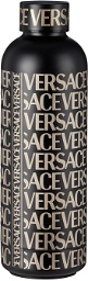 Versace Black Versace Allover Water Bottle