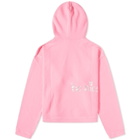 ERL Unisex Silver Printed Venice Hoodie in Pink