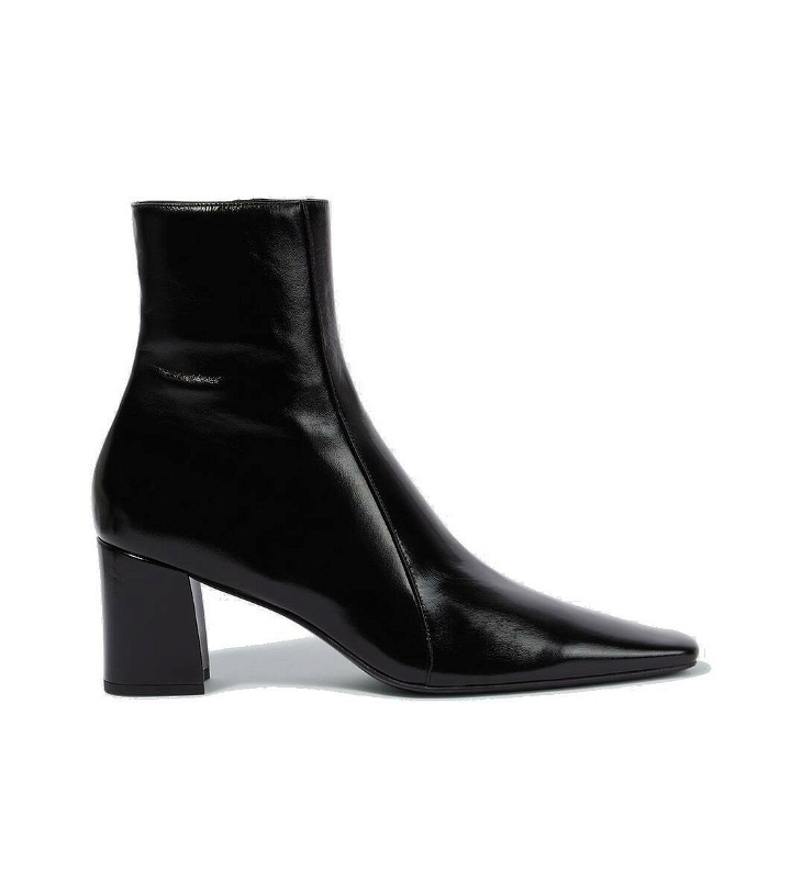 Photo: Saint Laurent Rainer leather ankle boots