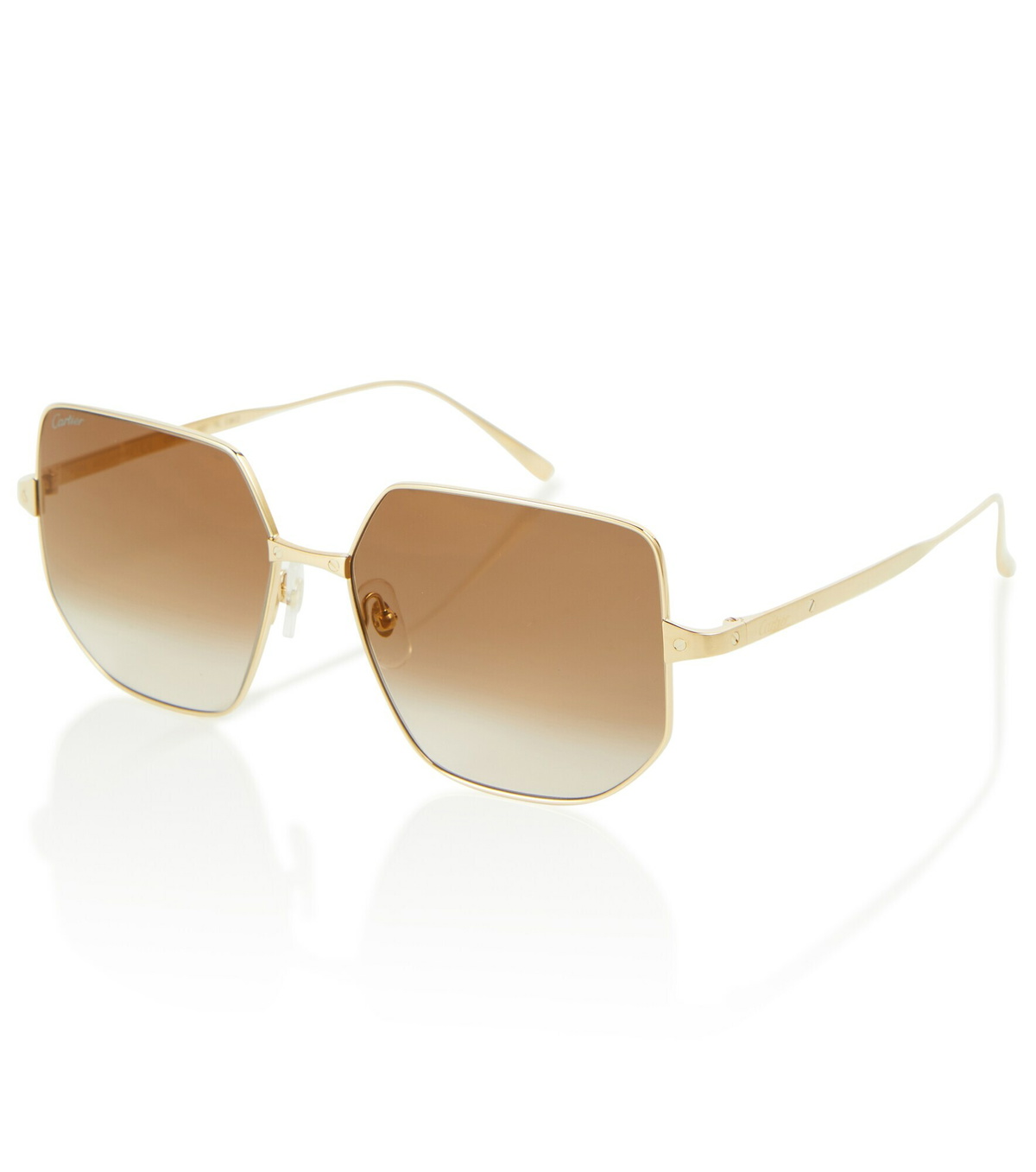 Cartier Eyewear Collection - Santos de Cartier square sunglasses