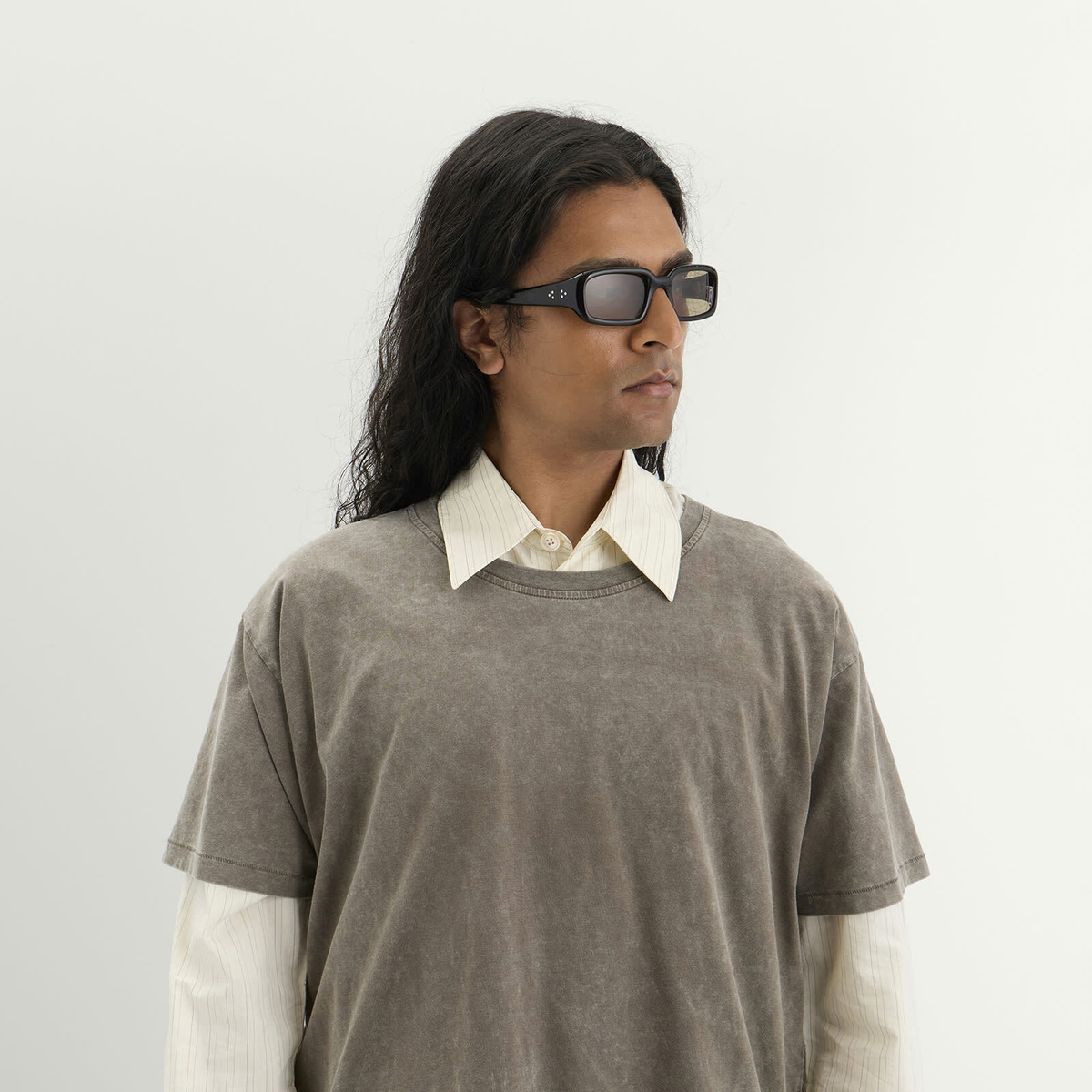 Port Tanger Mektoub Sunglasses in Myrrh/Olive 