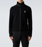 Moncler Grenoble Fleece zip-up cardigan