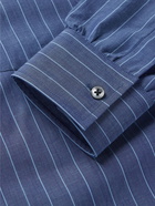 Turnbull & Asser - Cutaway-Collar Striped Cotton Shirt - Blue