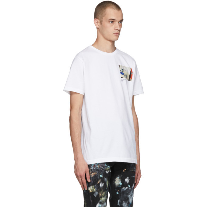 Virgil Abloh c/o SSENSE SSENSE Exclusive White CUTTING ROOM FLOOR Virgil Work Surface T-Shirt