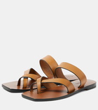 A. Emery Carter leather sandals