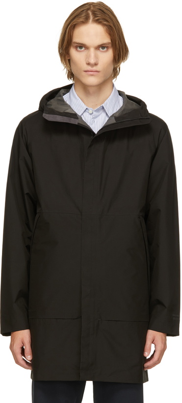 Photo: Norse Projects Black Rokkvi Shell Jacket