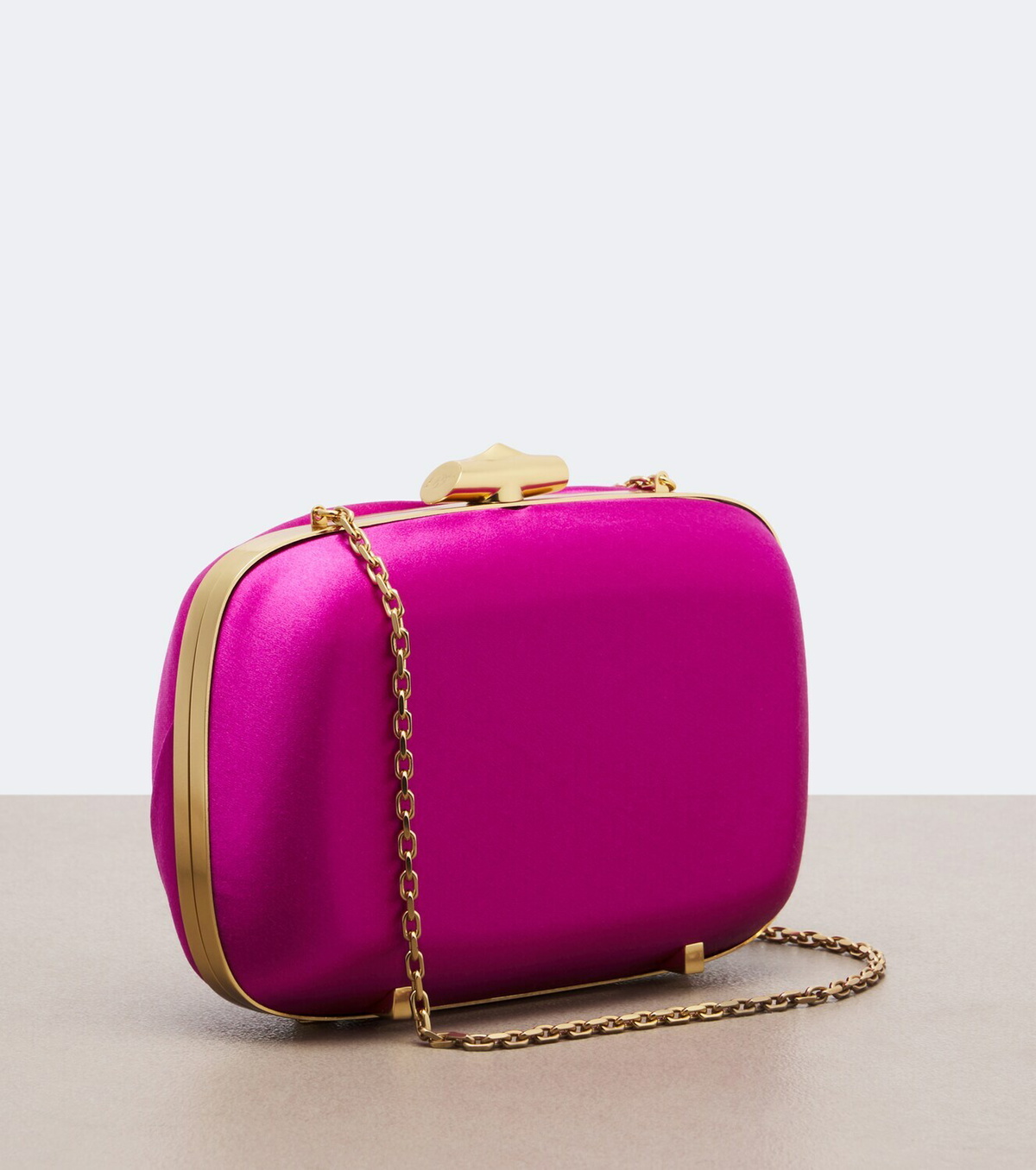 Roger Vivier Rose Vivier satin clutch