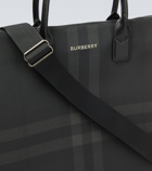Burberry - London Check canvas tote bag
