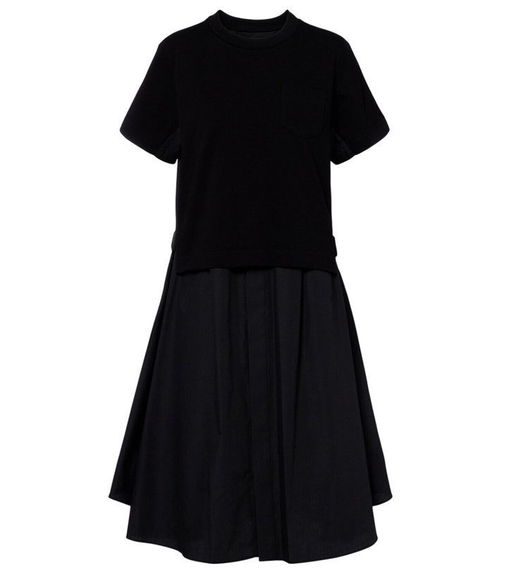 Sacai x Carhartt pleated maxi dress Sacai Sacai x Carhartt pleated maxi dress Sacai