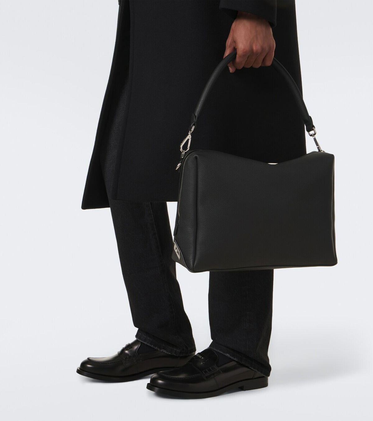 Fendi Lui Large leather tote bag