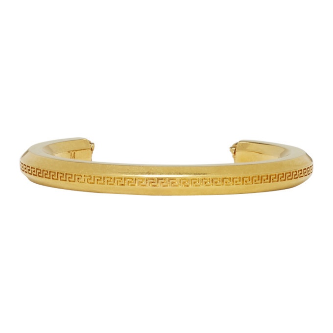 Photo: Versace Gold Cuff Bracelet