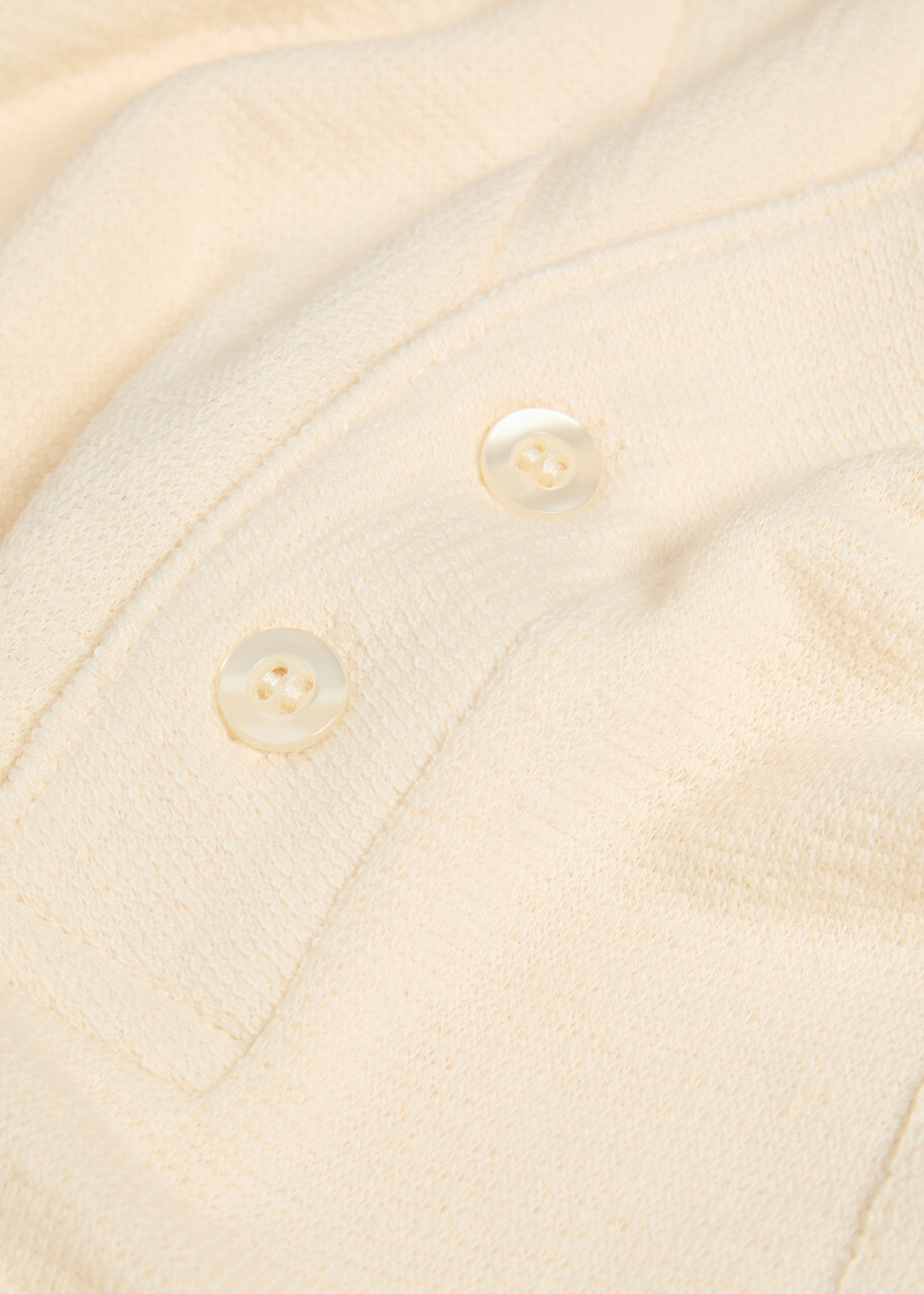 Gusari Miami Cotton Polo Shirt Off White