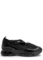 Simone Rocha Embellished Satin Sneakers Black