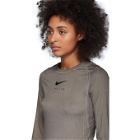 1017 ALYX 9SM Taupe Nike Edition Dye Long Sleeve T-Shirt