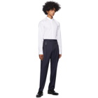 Hugo White Evidio Extra-Slim Long Sleeve Shirt
