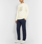 Maison Kitsuné - Logo-Intarsia Merino Wool Sweater - Neutrals