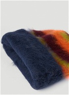 Brain Dead Fuzzy Knit Beanie Hat unisex Orange