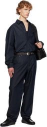 LE17SEPTEMBRE Navy 5-Pocket Jeans
