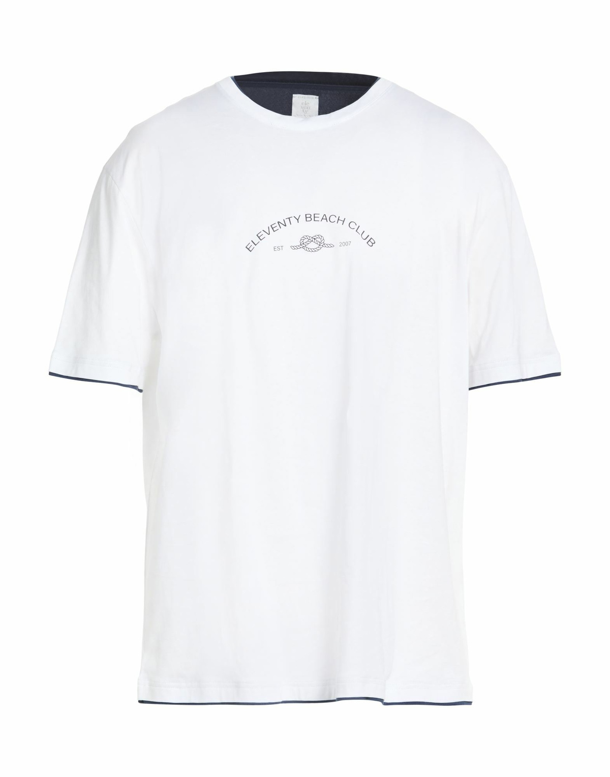 Eleventy Platinum Mens T-shirt in White