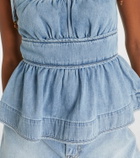 Zimmermann Wanderlust denim top