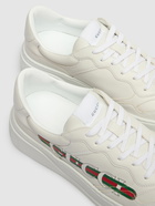 GUCCI Chunky B Faux Leather Sneakers