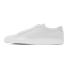 Common Projects White Nubuck Achilles Low Sneakers