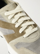 Fear of God - Panelled Suede and Mesh Sneakers - Neutrals