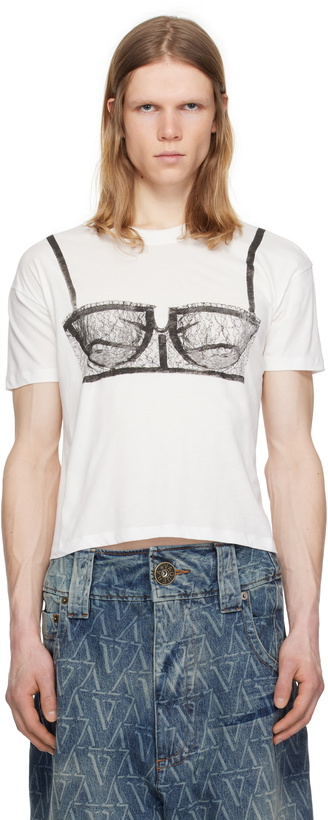 Photo: VAQUERA White Bra T-shirt