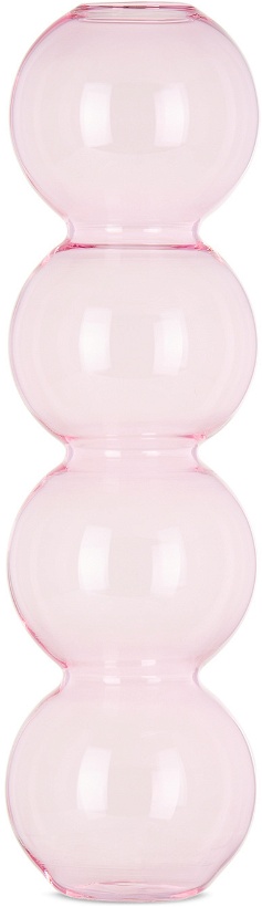 Photo: Valeria Vasi Pink Bubbles Ambar Vase