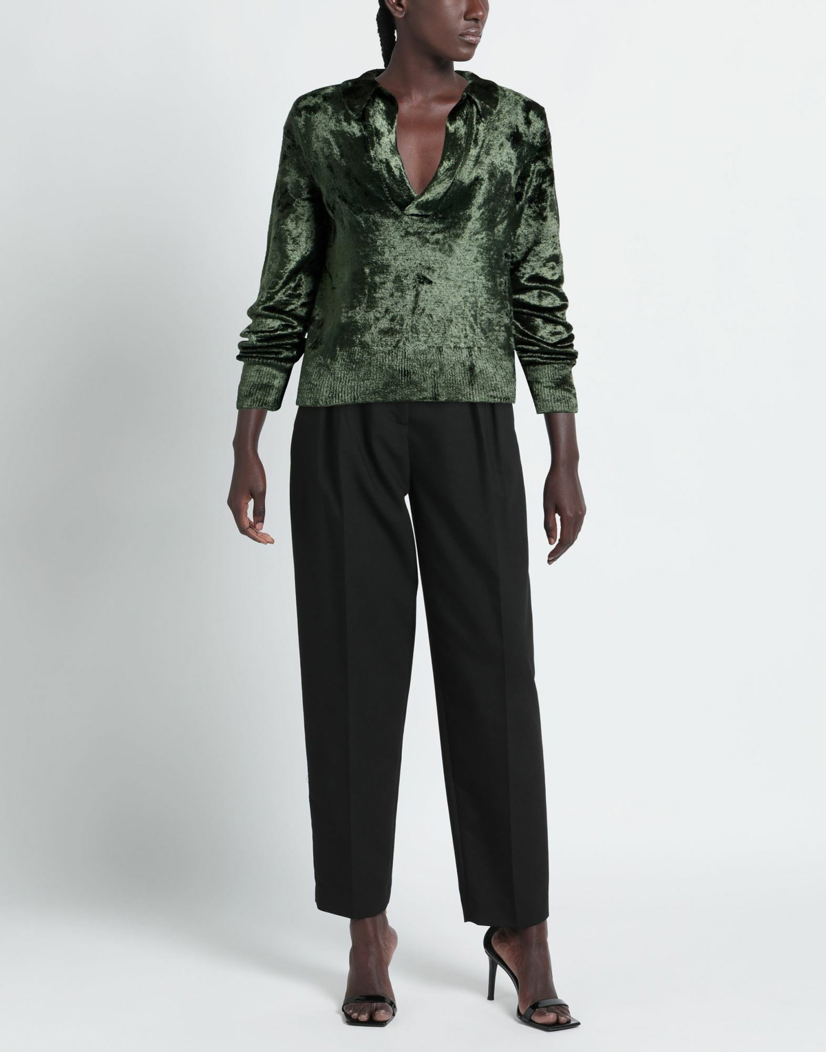 Sapio Womens Sweater Military in Green
