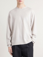 ATON - Linen and Cotton-Blend Sweater - Neutrals