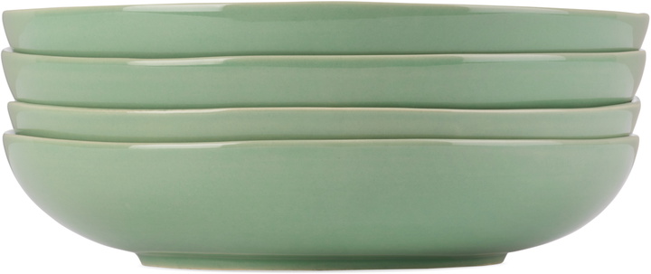 Photo: The Conran Shop Green Luna Pasta Bowl Set, 4 pcs