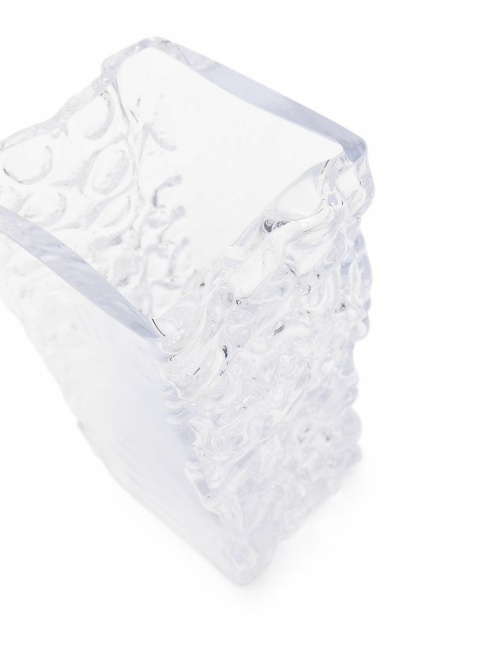 POLSPOTTEN Clear Relief Glass Vase